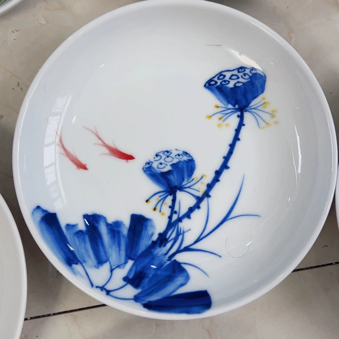 景德镇陶瓷手工手绘制作