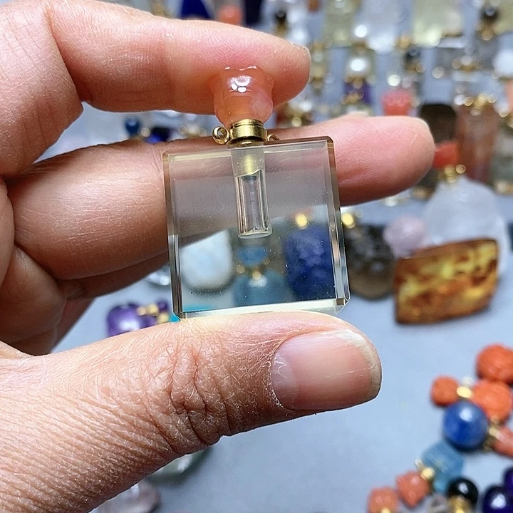 未镶嵌珠宝半成品水晶小**贝水晶