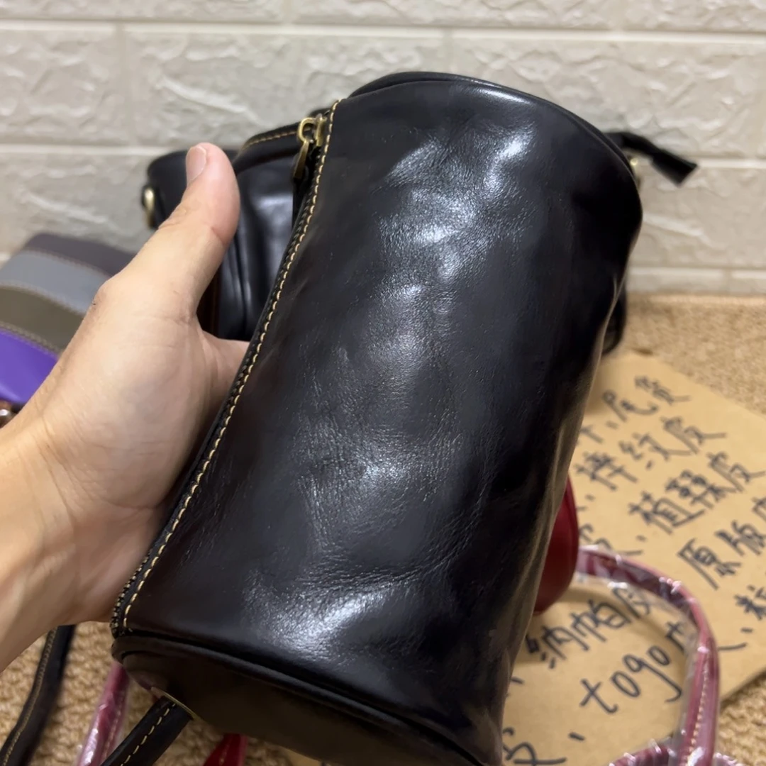 【闪购商品】头层牛皮黑色