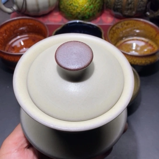 茶盏建盏主人杯茶壶盖碗品茗杯