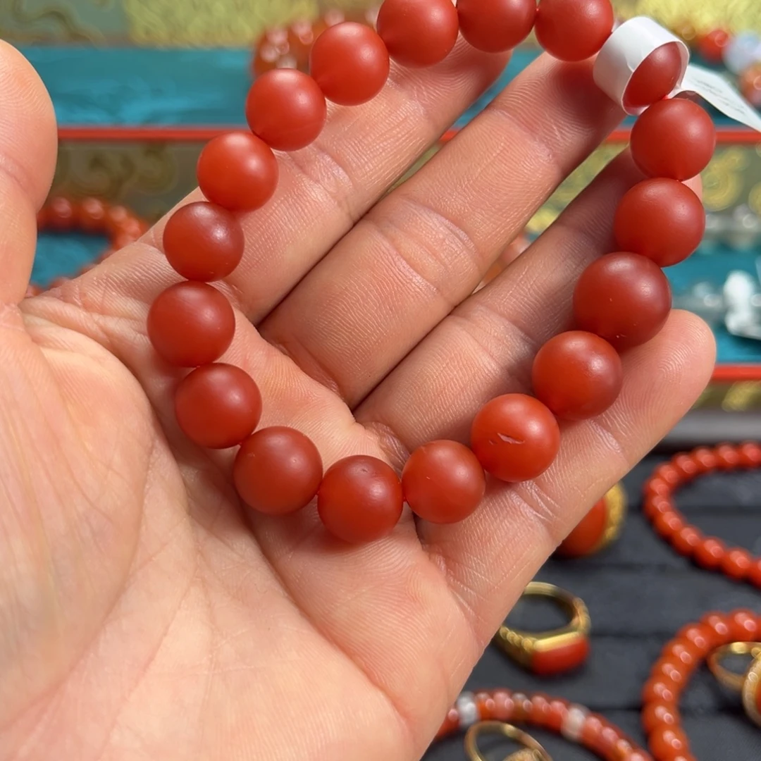 南红玛瑙未镶嵌手串