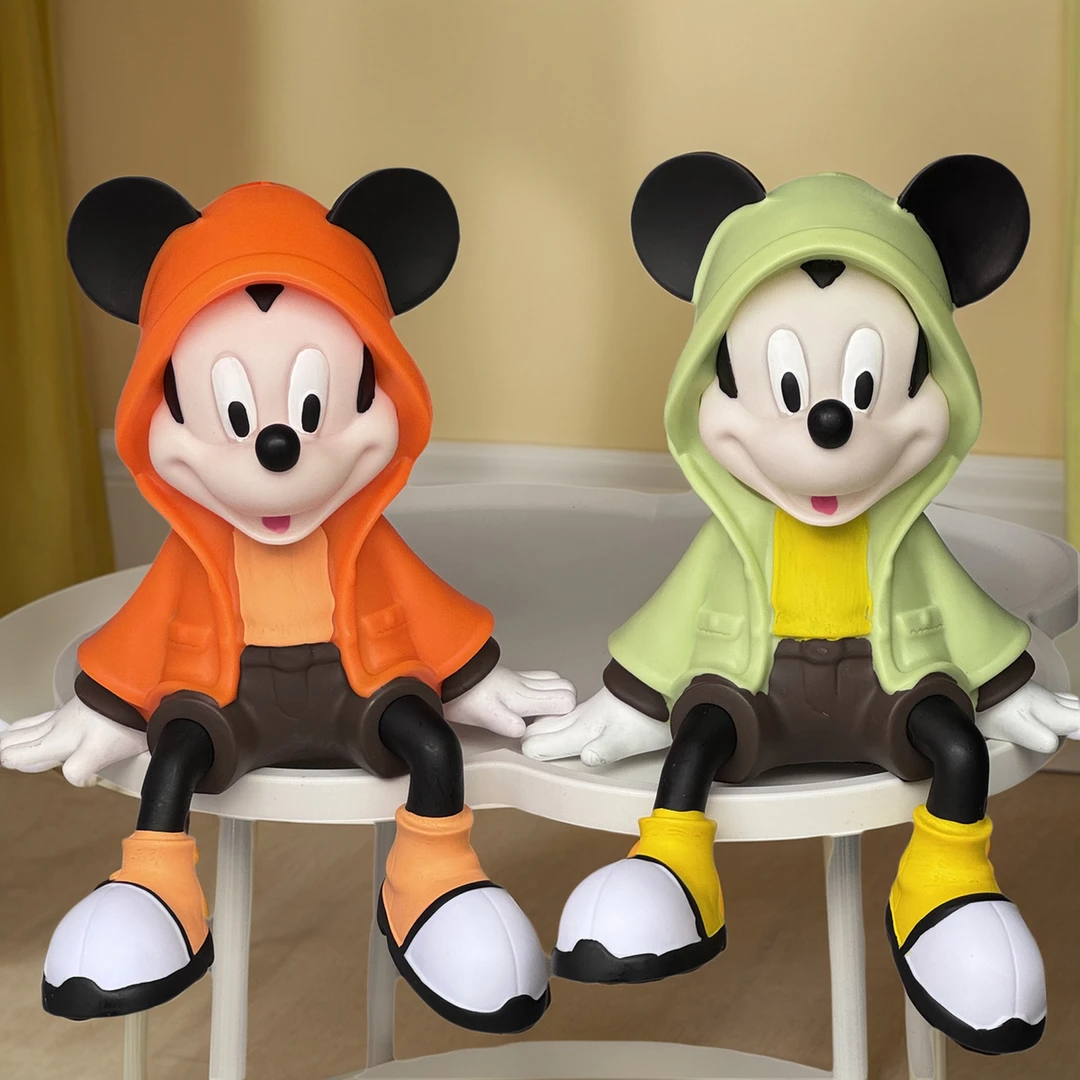 新款30CM坐姿米奇摆件客厅入户玄关桌面家居礼物创意电视柜装饰品