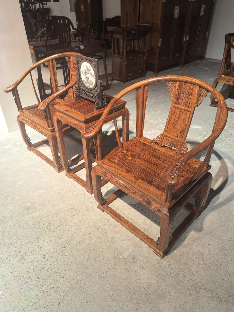 皇宫椅三件套榫卯工艺