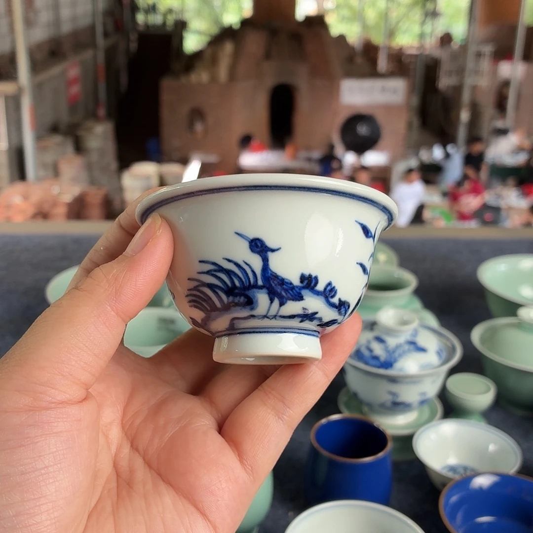 双板桥柴窑杯子的