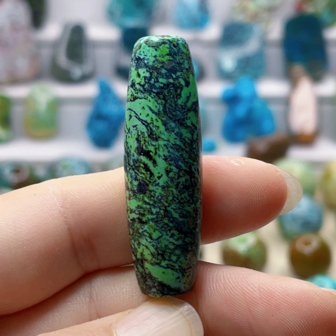 合金绿松石吊坠(不含链)