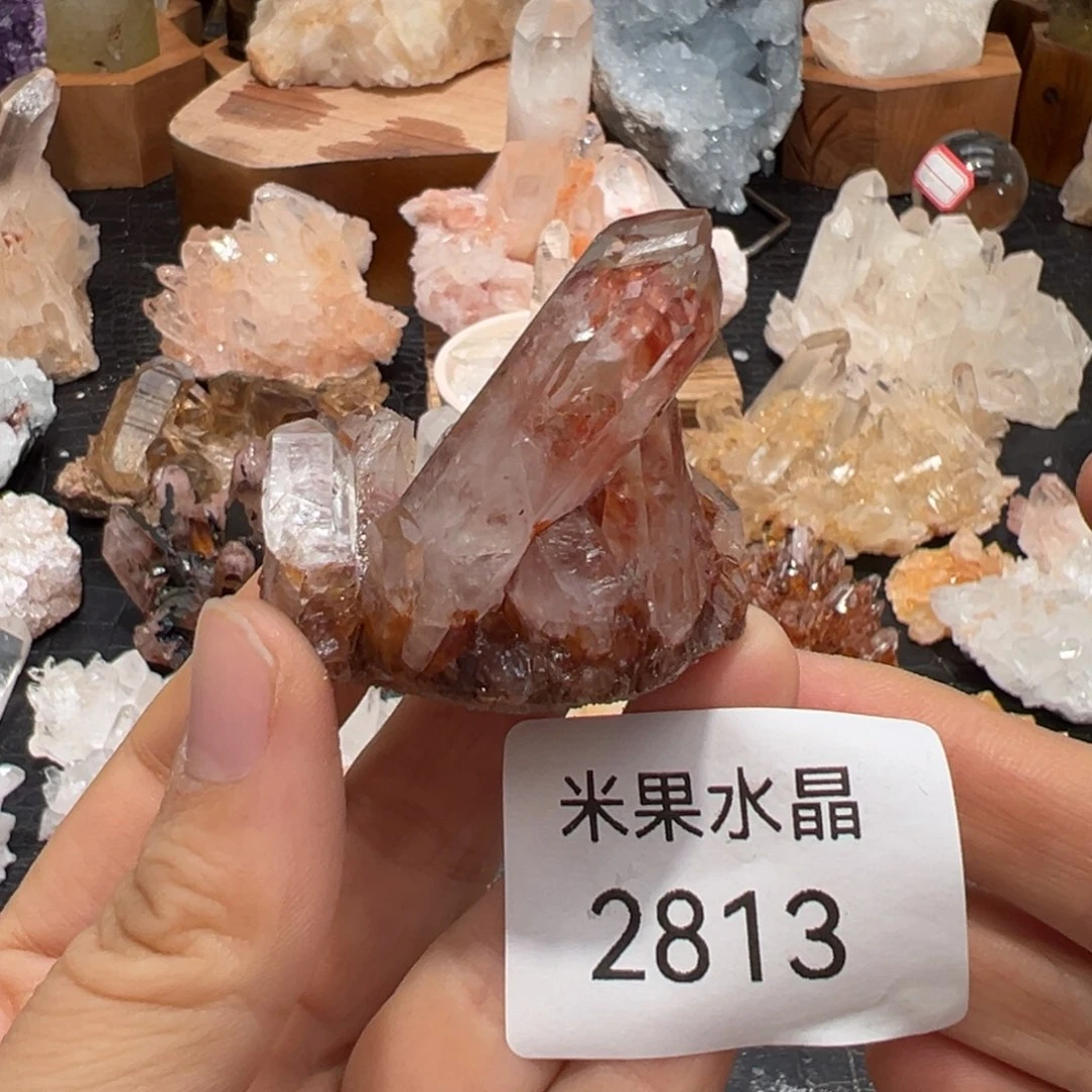 水晶未镶嵌珠宝半成品