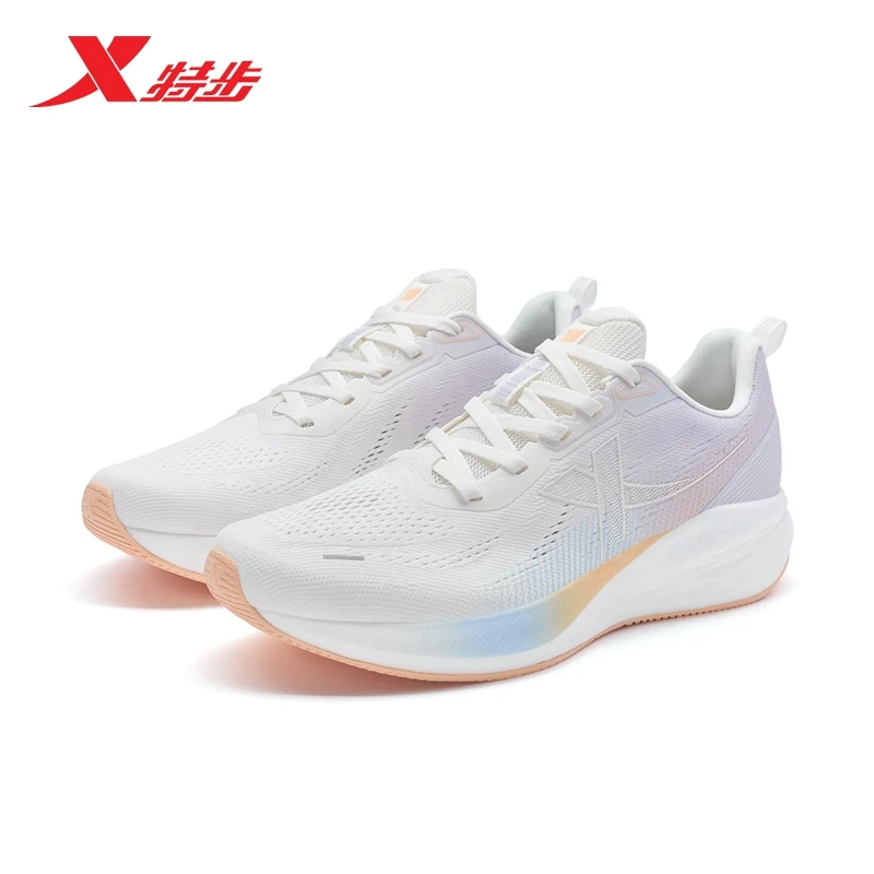 特步騛速5.0LITE女鞋网面舒适百搭跑鞋976218110006