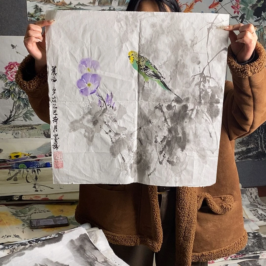 国画纯手写手绘作品81