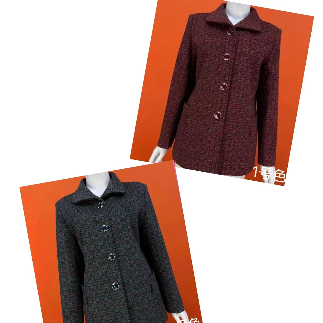 翻领时尚长袖外套