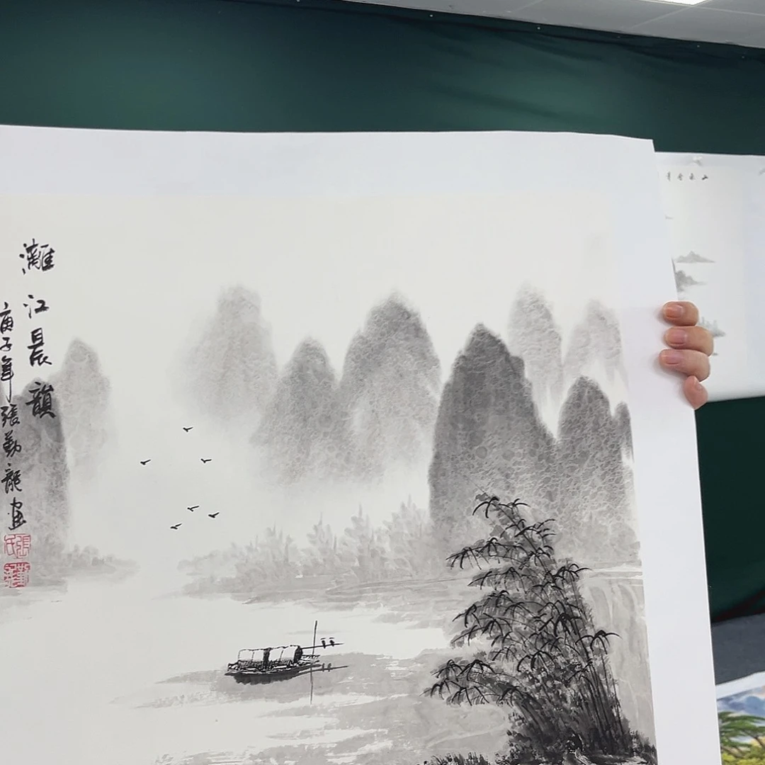 国画宣纸国画作品纯手绘