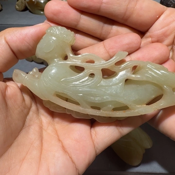 永***馆颈饰未镶嵌和田玉