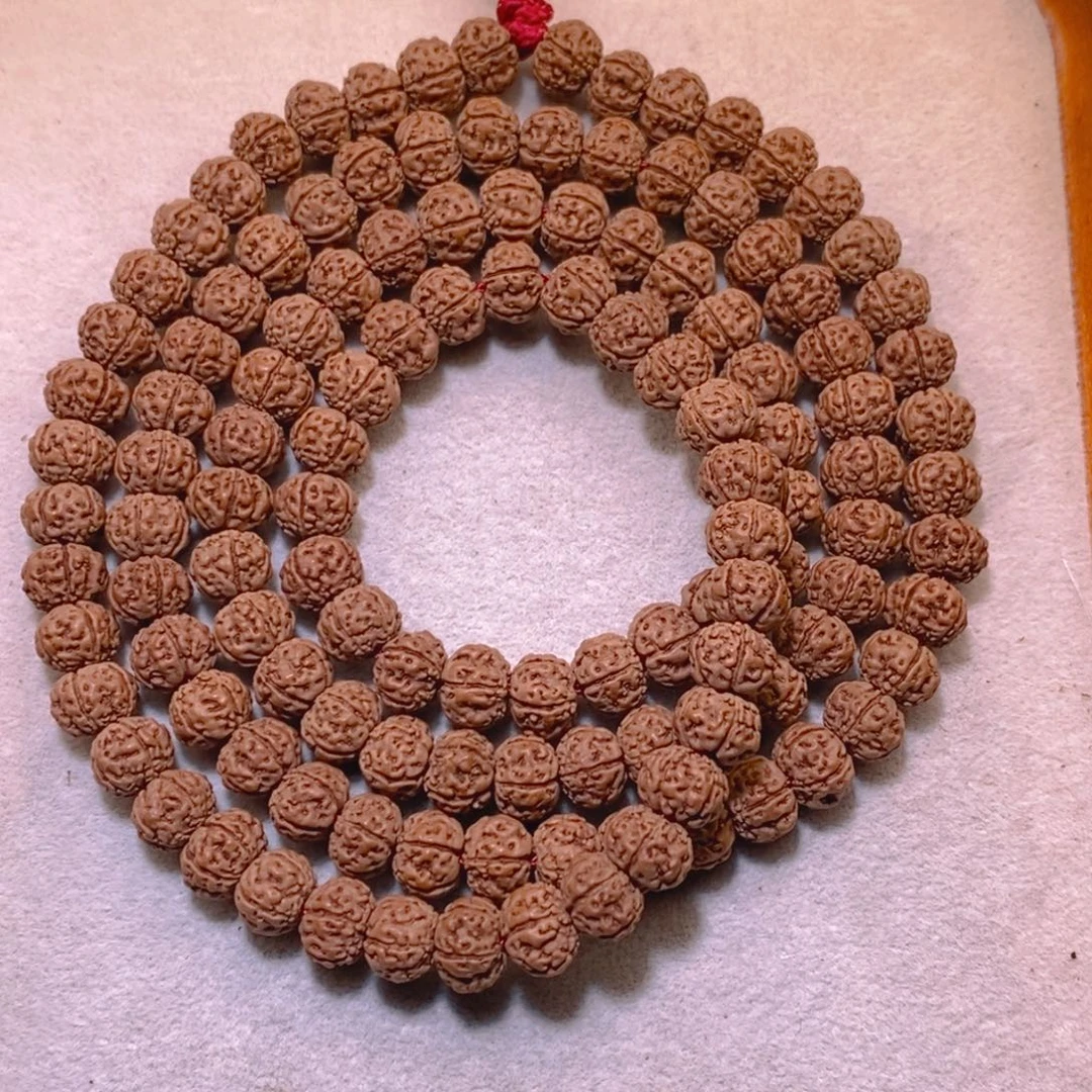 手串金刚菩提凹底梅花108脖挂8