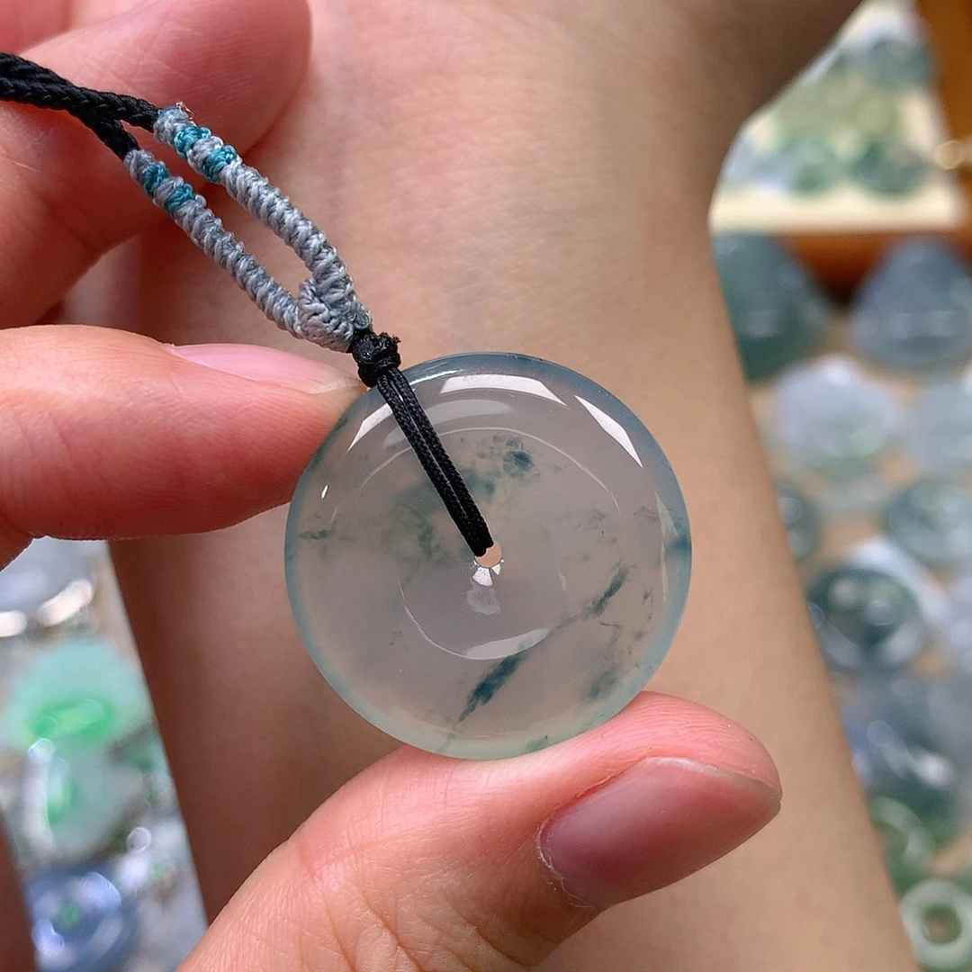 翡翠未镶嵌吊坠(不含链)翡翠