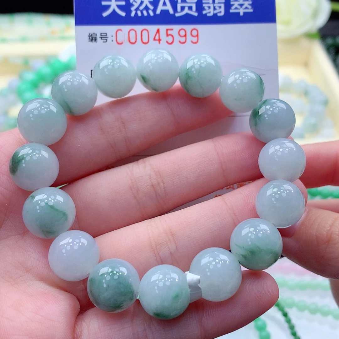 【闪购商品】翡翠毛衣链未镶嵌缅甸天然a货翡翠