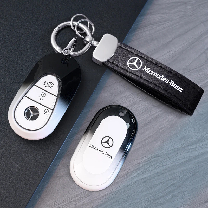 新款奔驰c260l钥匙套专用C级车扣C200L壳24全包高档男女士22-25款