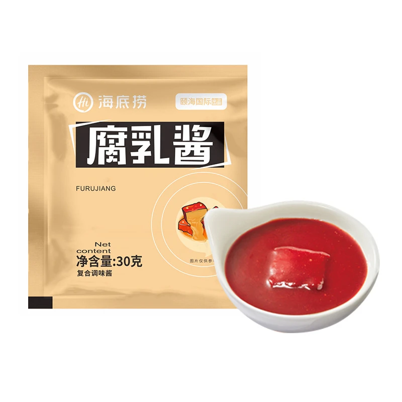 【30包】4月30号到期海底捞腐乳酱30g家用红烧肉炖肉腌制调料腐乳汁