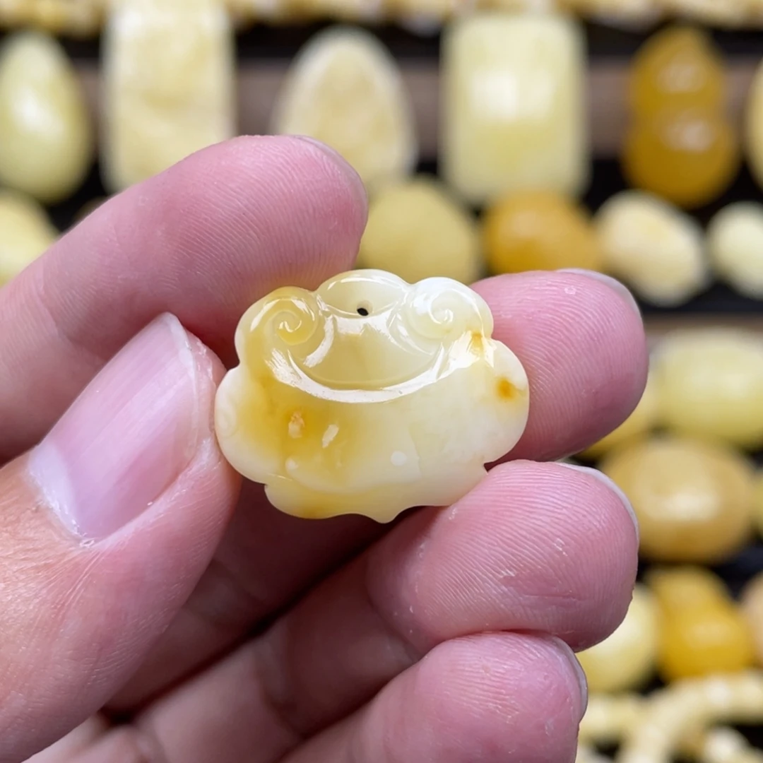 琥珀未镶嵌裸石琥珀蜜蜡