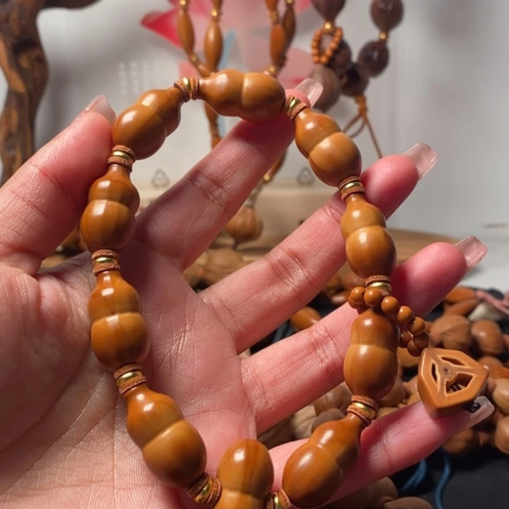 橄榄核手串/手链1.4葫芦手串