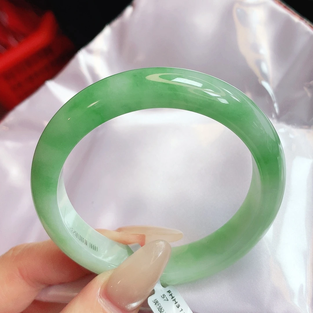 【闪购商品】未镶嵌手镯翡翠缅甸天然a货翡翠