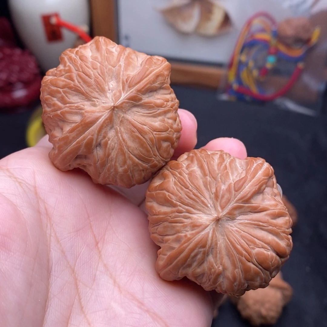 文玩核桃把件43.8战鼓