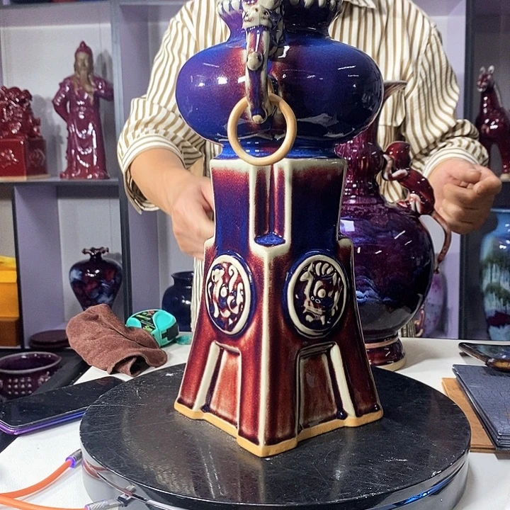 瓷片中国神垕精品钧瓷