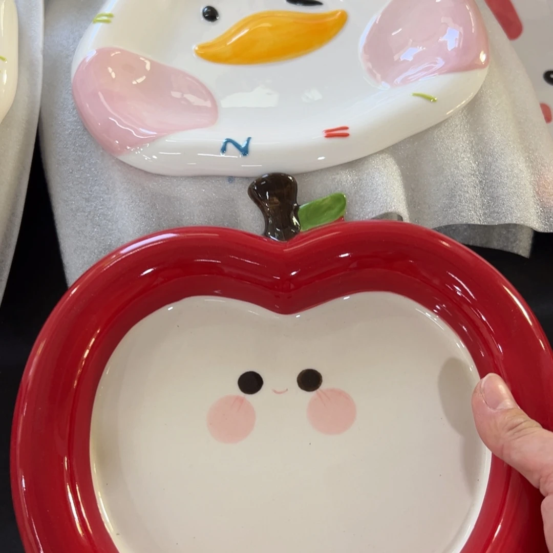 摆件高温陶瓷釉下彩正品！