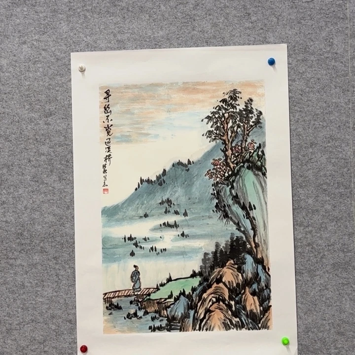 国画花鸟等多种鸟类的栖息