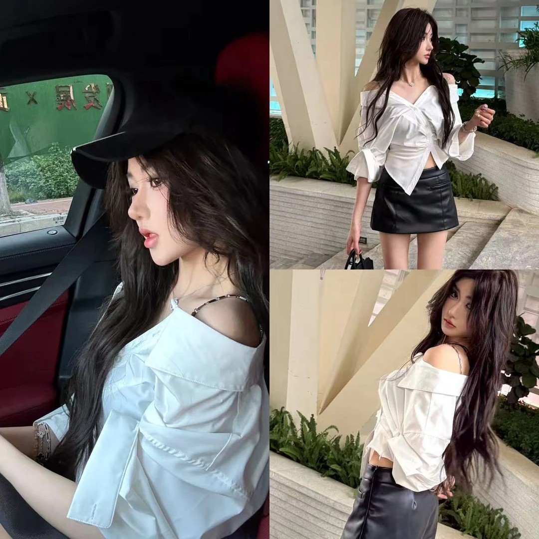 【非正式漂亮】反复爱！巨瘦版也是很心水的一件白衬衫~