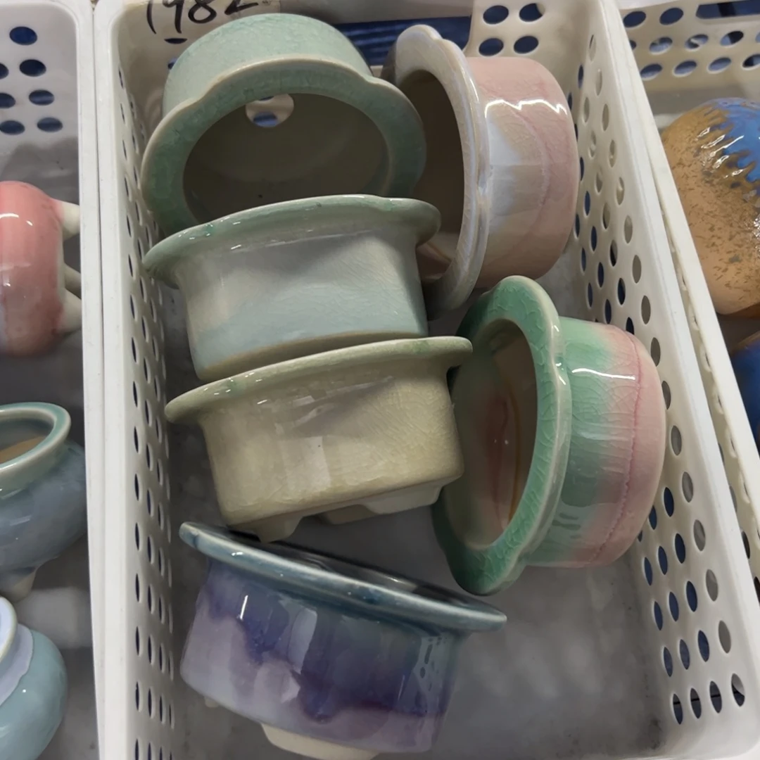 陶瓷多肉小花盆@@1982