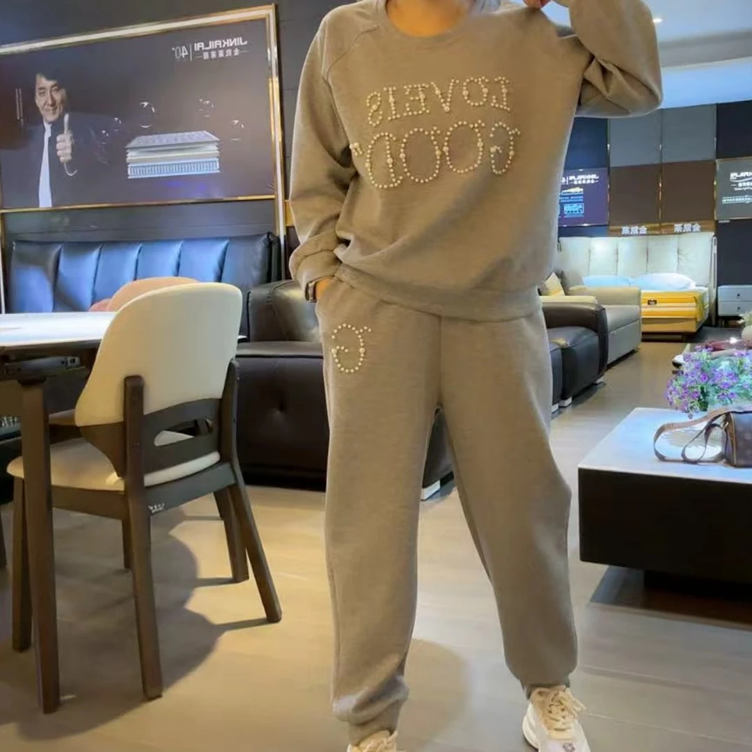 秋款洋气休闲套装-pll-8105