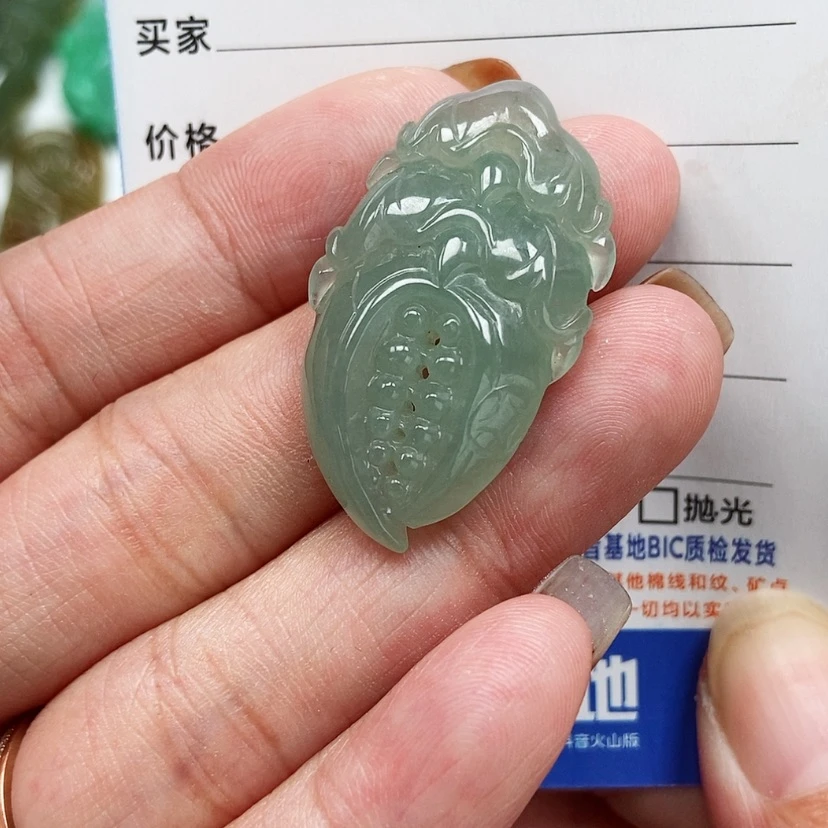 【闪购商品】翡翠颈饰未镶嵌有钱花