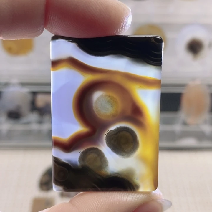 玛瑙/玉髓未镶嵌颈饰