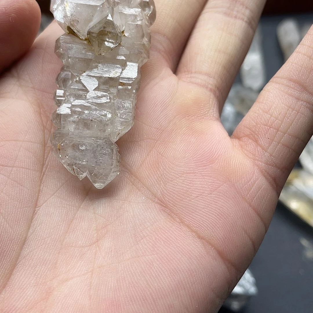 银S925镶嵌珠宝半成品水晶
