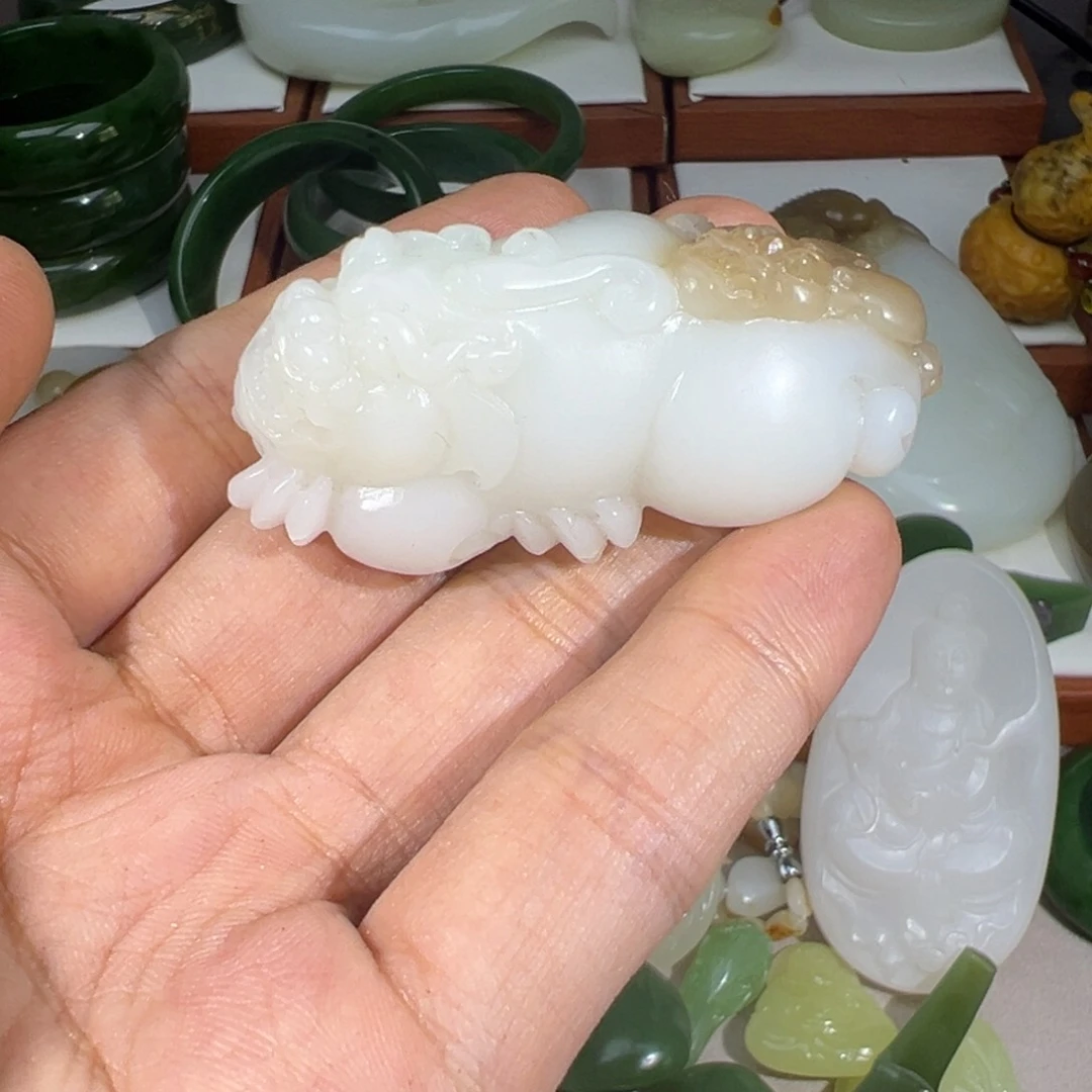 【闪购商品】和田玉未镶嵌珠宝奇石往****味