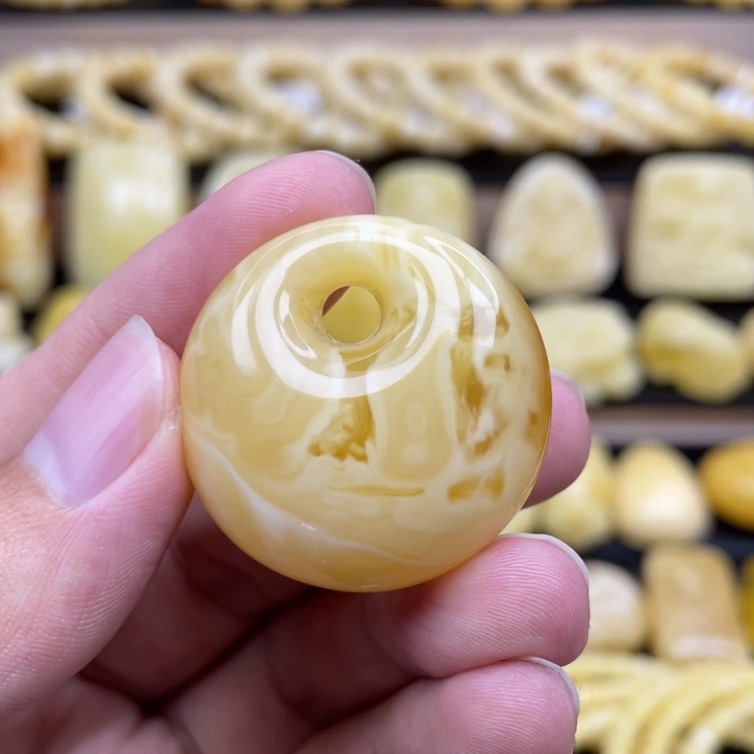琥珀未镶嵌裸石琥珀蜜蜡