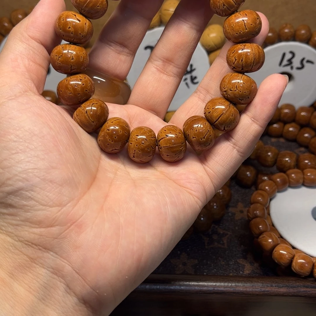 脑纹桃核，尺寸16.7