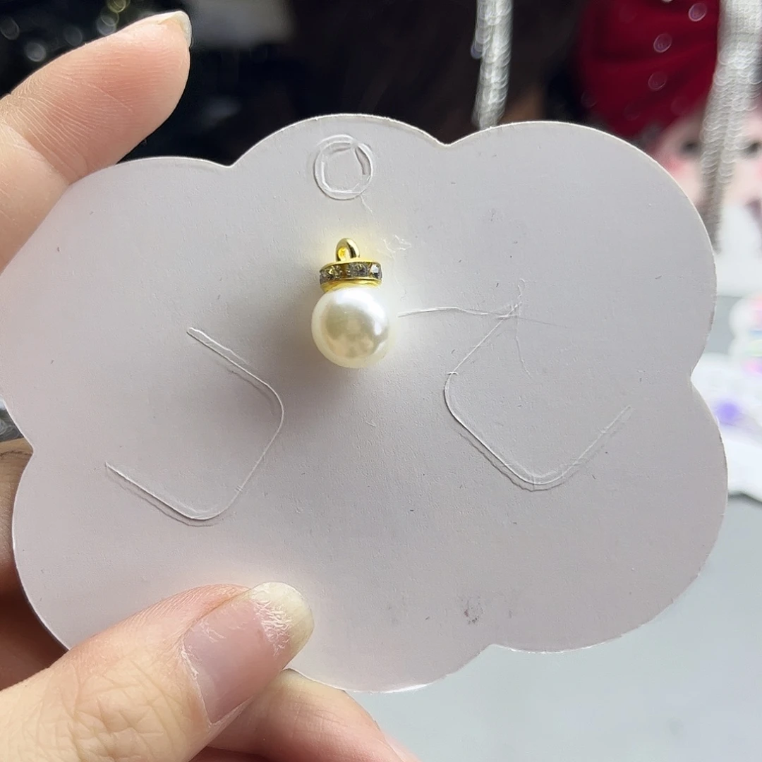 10厘米带钻珍珠吊坠100个