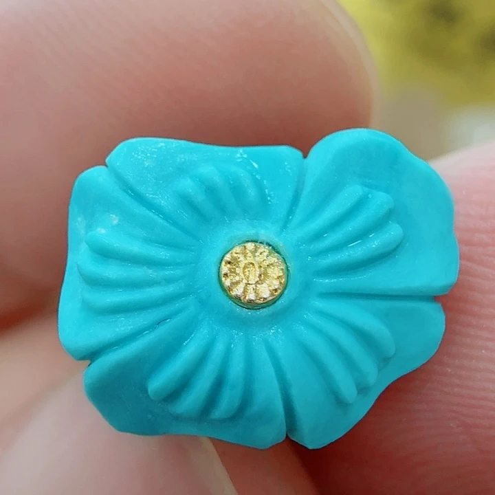 绿松石未镶嵌配饰