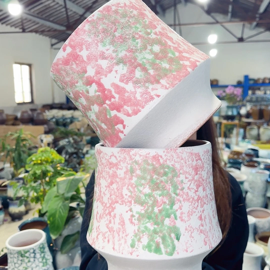 花盆紫砂高21口18