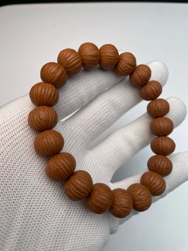 【边肚同尺原皮土豪- 至遵出品】 全品猴头核桃手串