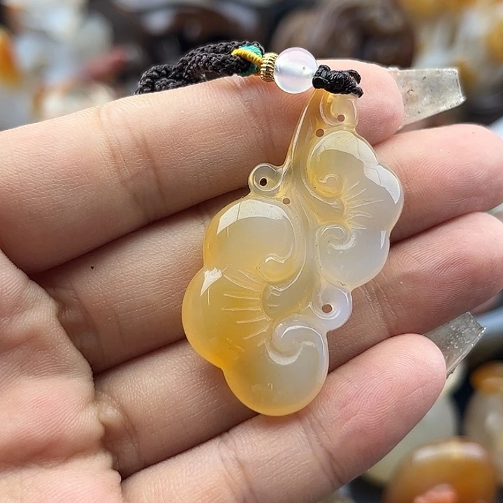 玛瑙/玉髓未镶嵌颈饰