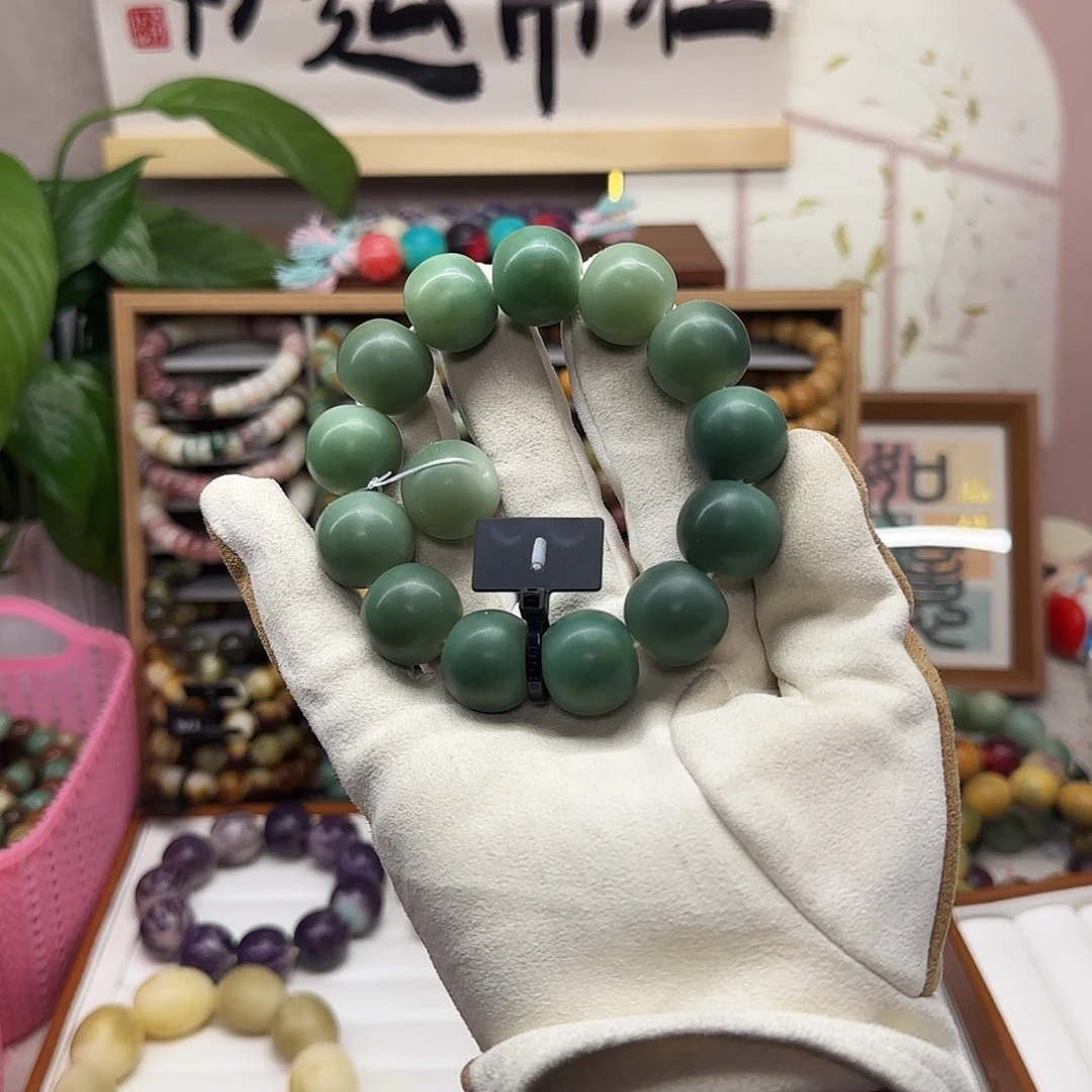 菩提根/象牙果吊坠全品干磨卡20青绿