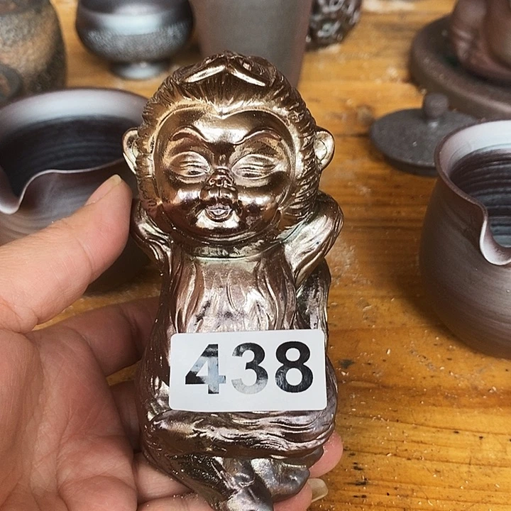 紫砂茶杯柴烧纯手工438