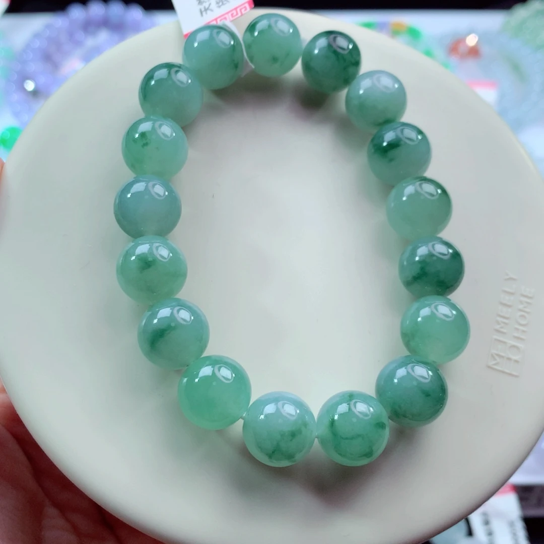 翡翠未镶嵌手链卡12