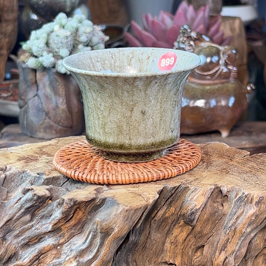 899柴烧主人杯自然落灰釉