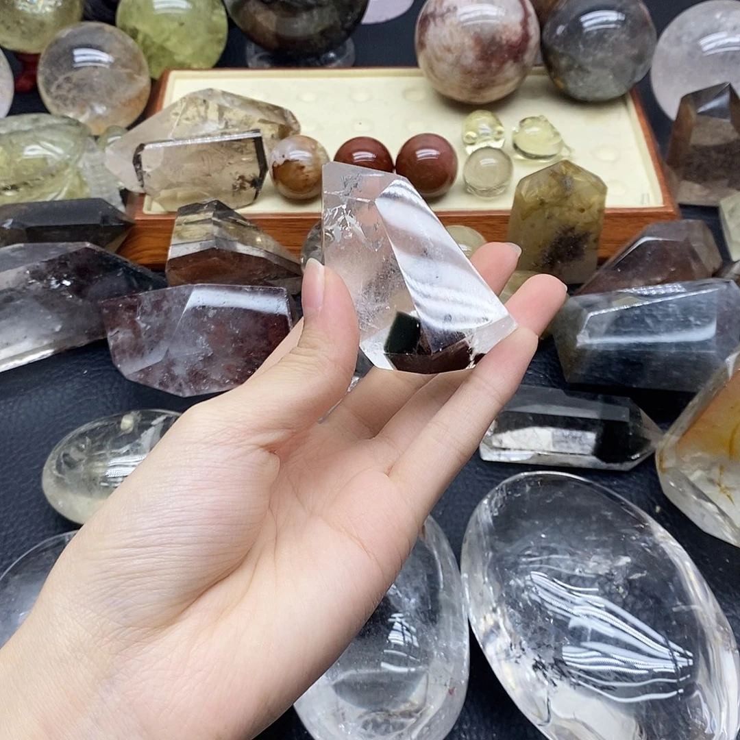未镶嵌珠宝半成品水晶107水晶石