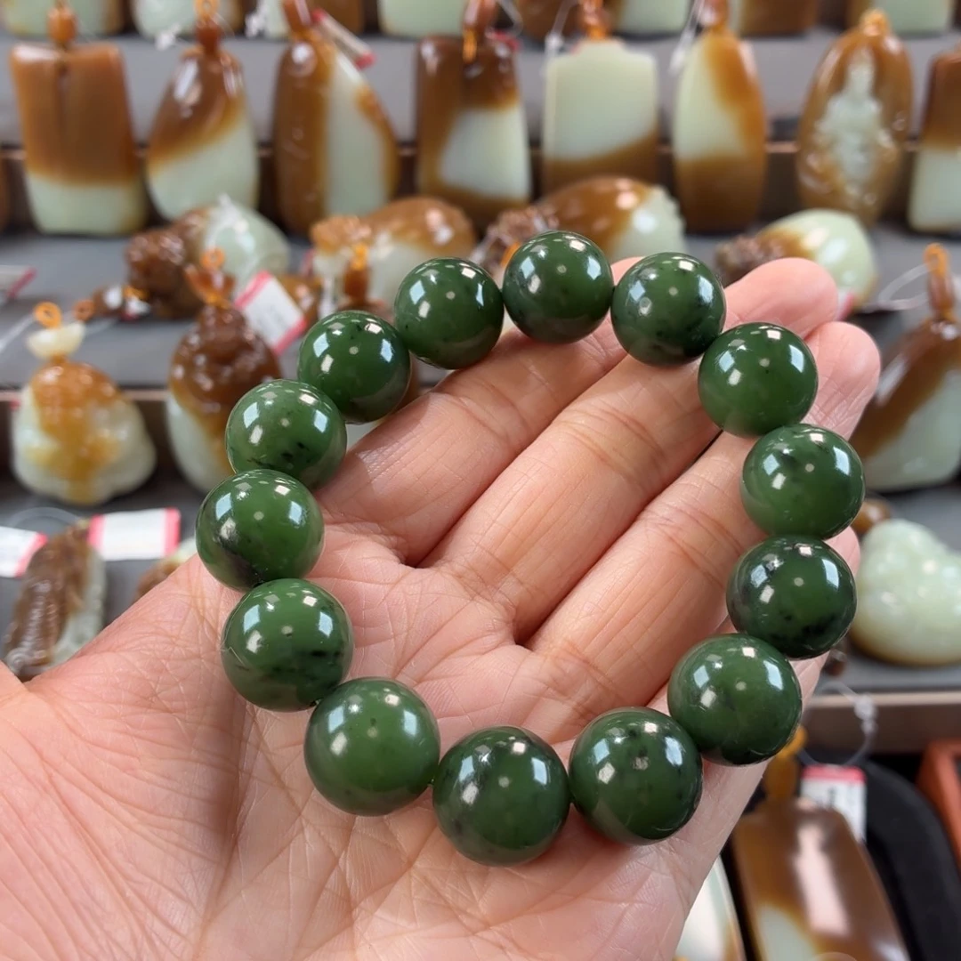 和田玉（糖玉）未镶嵌手链