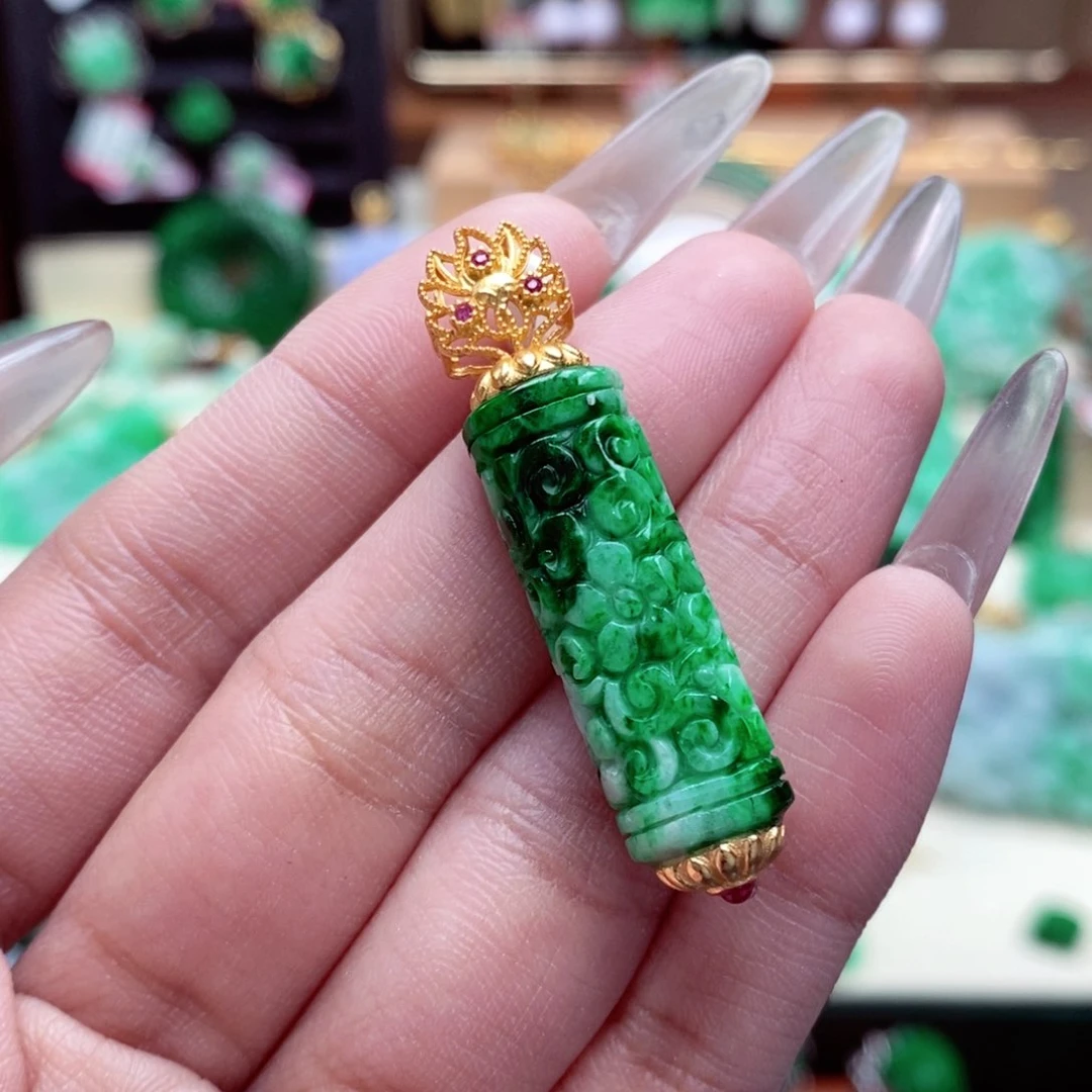 颈饰未镶嵌翡翠翡翠吊坠