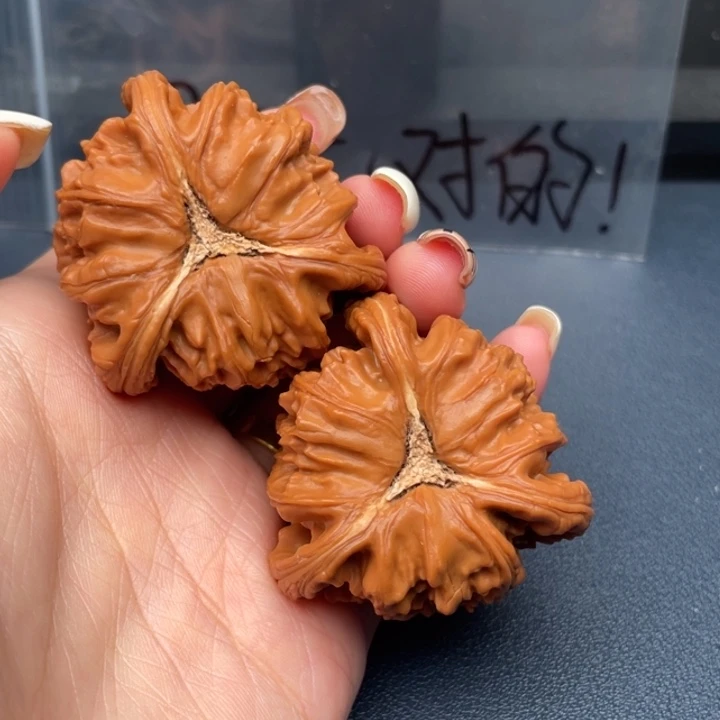 ****️吊坠文玩核桃白狮子