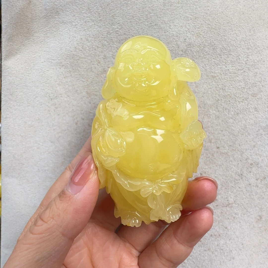蜜蜡未镶嵌珠宝奇石